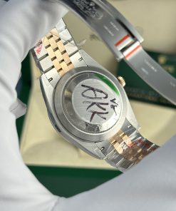 Rolex DateJust Gold Wrapped Chocolate Dial GM Factory V5 (8)