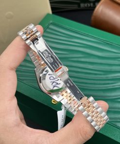 Rolex DateJust Gold Wrapped Sundust Pink Dial GM Factory 31mm (1)