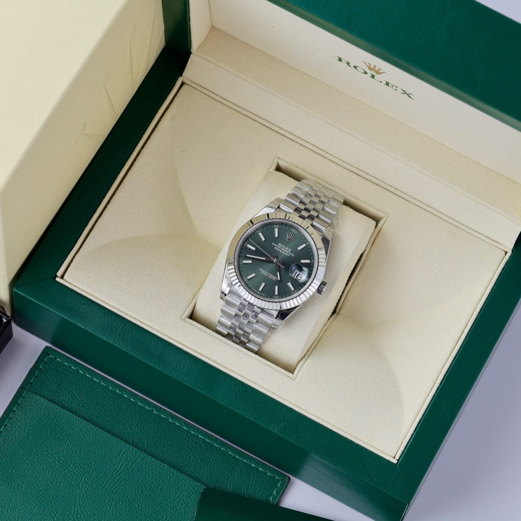 Rolex DateJust Green Dial 126334 Best Replica Watch VS Factory 41mm (2)