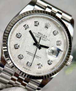 Rolex DateJust Meteorite Dial Best Replica Clean Factory 41mm