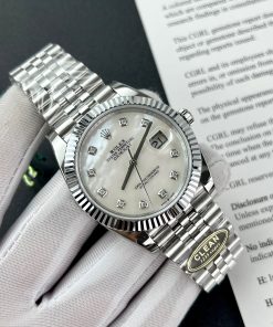 Rolex DateJust Mother Of Pearl Dial Best Replica Clean Factory 41mm (2)