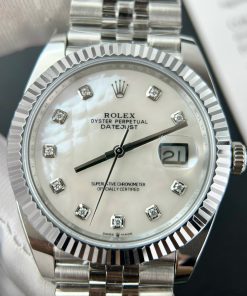 Rolex DateJust Mother Of Pearl Dial Best Replica Clean Factory 41mm (2)
