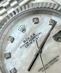 Rolex DateJust Mother Of Pearl Dial Best Replica Clean Factory 41mm (2)