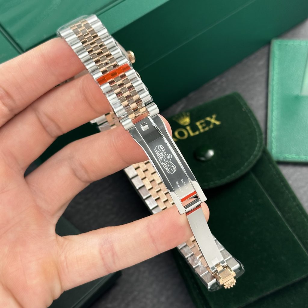 Rolex DateJust Mother Of Pearl Dial Demi Rose Gold Women's 31mm (1)