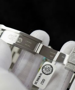 Rolex DateJust Replica Watch Custom Full Moissanite Diamonds 41mm (2)