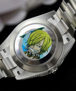 Rolex DateJust Replica Watch Custom Full Moissanite Diamonds 41mm (2)