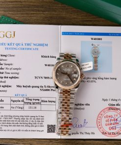 Rolex DateJust Replica Watches Rose Gold Wrapped 18K GM Factory 36mm (2)