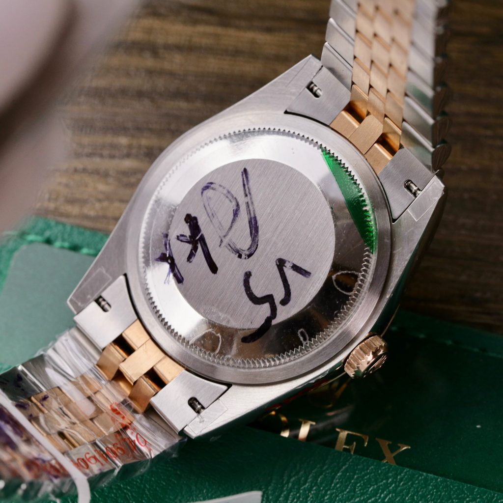 Rolex DateJust Replica Watches Rose Gold Wrapped 18K GM Factory 36mm (2)