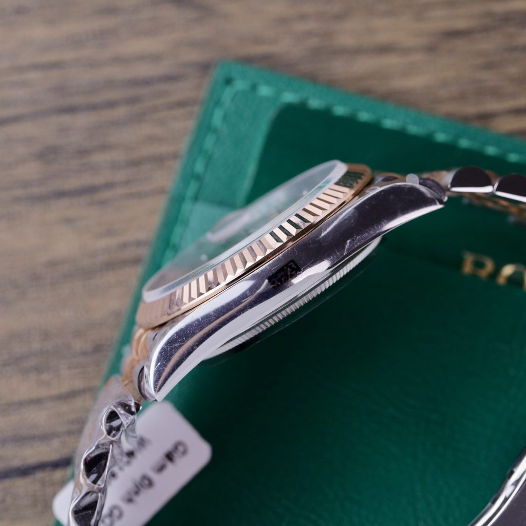 Rolex DateJust Replica Watches Rose Gold Wrapped 18K GM Factory 36mm (2)