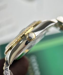 Rolex DateJust Replica Watches Women Green Dial EW Factory 31mm (1)