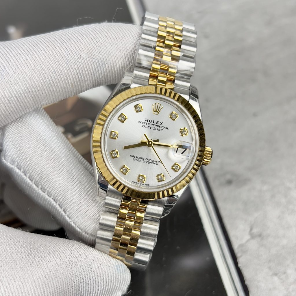 Rolex DateJust Replica Watches Women Julibee Strap 31mm (2)