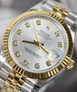 Rolex DateJust Replica Watches Women Julibee Strap 31mm (2)