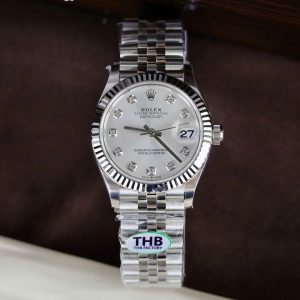Rolex DateJust Silver Dial Super Clone Watches Factory THB 31mm (1)