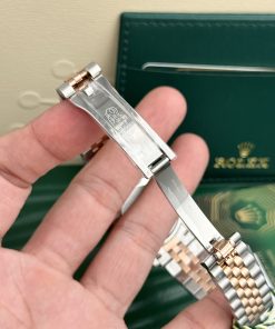 Rolex DateJust Super Fake Pink Dial Bezel Diamonds EW Factory Women's 31mm (1)