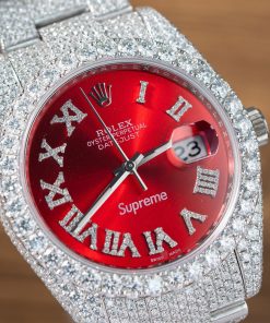 Rolex DateJust Supreme Custom Moissanite Diamonds Hong Kong Iced Out (1)