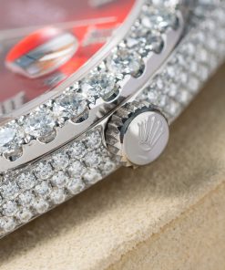 Rolex DateJust Supreme Custom Moissanite Diamonds Hong Kong Iced Out (1)