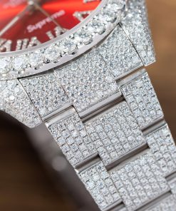 Rolex DateJust Supreme Custom Moissanite Diamonds Hong Kong Iced Out (1)