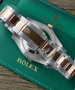 Rolex DateJust Wimbledon Dial Best Replica Gold Wrapped GM Factory 41mm (3)