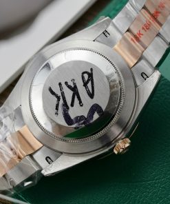 Rolex DateJust Wimbledon Dial Best Replica Gold Wrapped GM Factory 41mm (3)