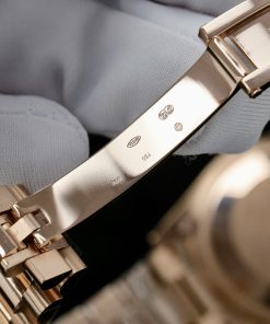 Rolex DateJust Womens Replica Watch Gold Wrapped + Moissanite Diamond Custom Hong Kong 31mm (2)