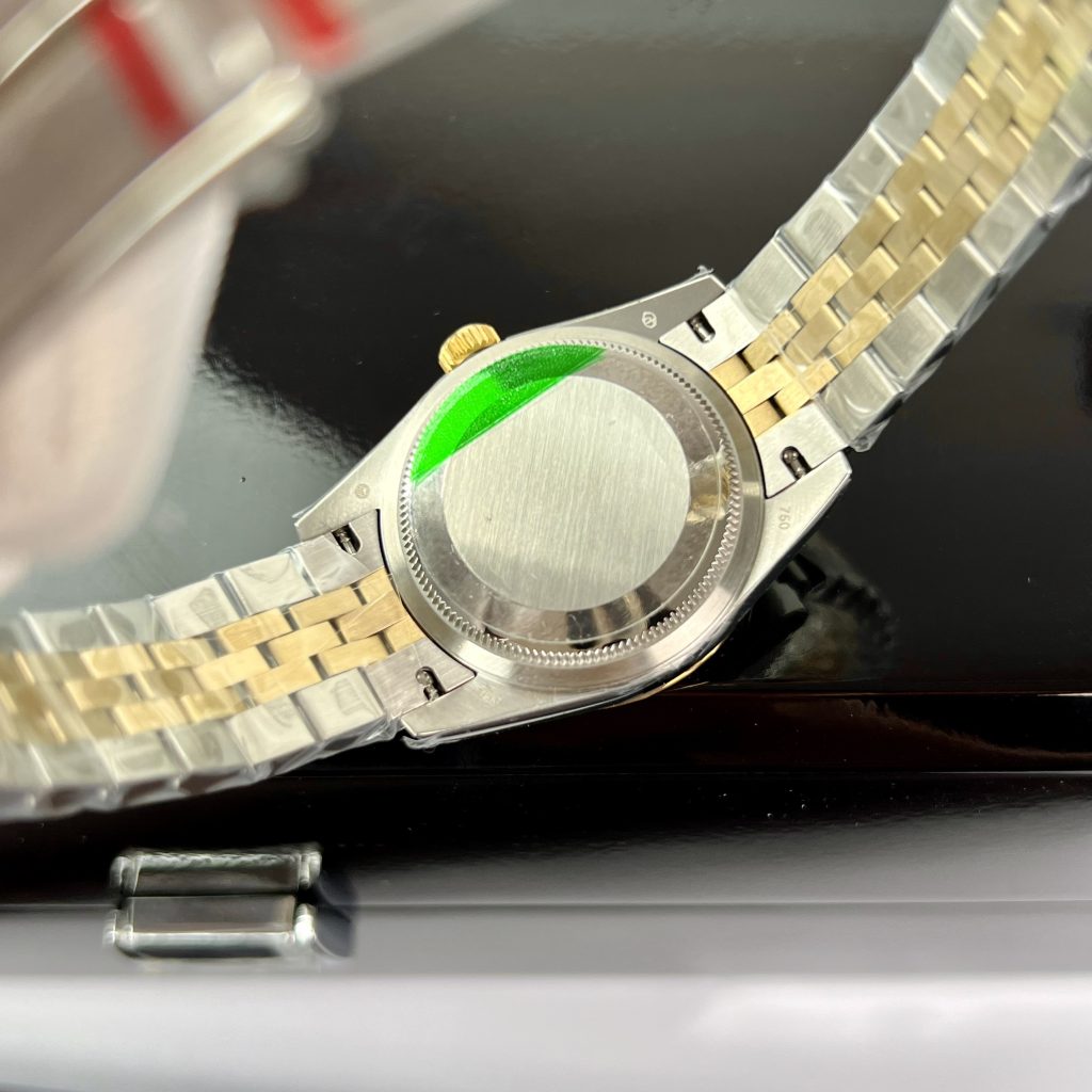 Rolex DateJust Yellow Champagne Dial Bezel Diamonds Women's 31mm