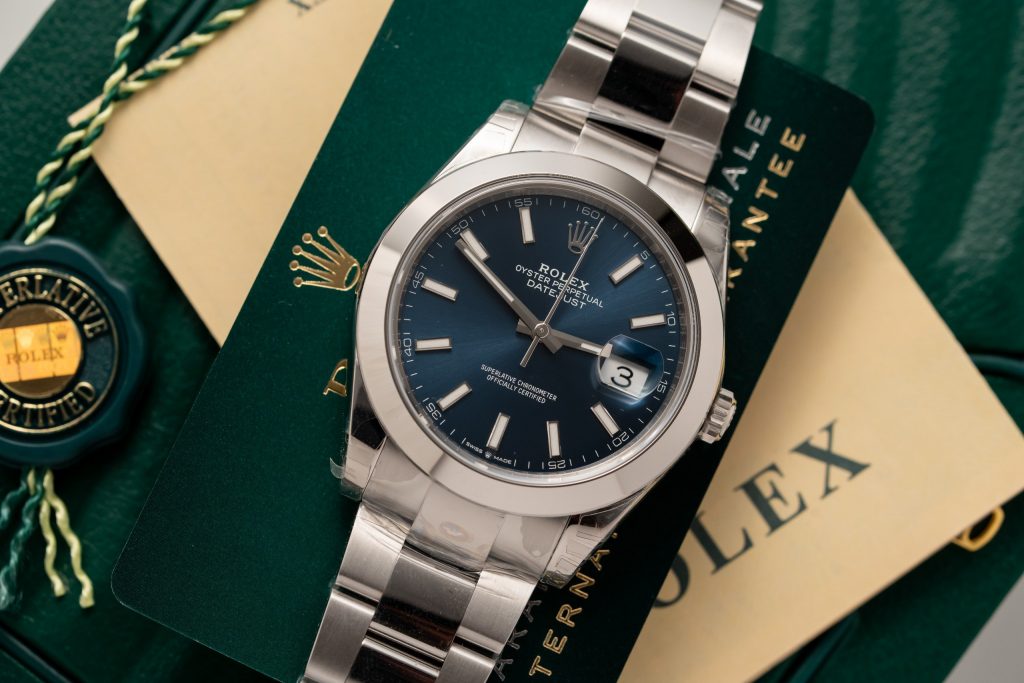 Rolex Datejust 126300 Replica Watches VS Factory Blue Dial 41mm (1)