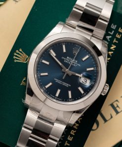 Rolex Datejust 126300 Replica Watches VS Factory Blue Dial 41mm (1)