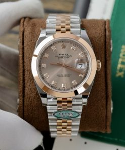 Rolex Datejust 126301 Smooth Bezel Replica Watch Clean Factory 41mm (1)