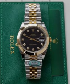 Rolex Datejust 126303 Black Dial Replica Watch Clean Factory 41mm (3)