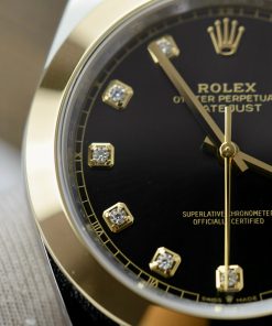 Rolex Datejust 126303 Black Dial Replica Watch Clean Factory 41mm (3)