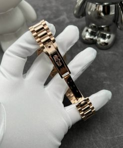 Rolex Day-Date 128235 Chocolate Dial 18K Solid Gold Watch