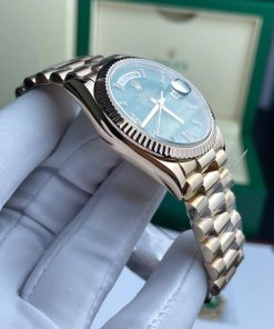 Rolex Day-Date 128235 Replica Watch Gold Wrapped Weight 135gram 36mm (2)