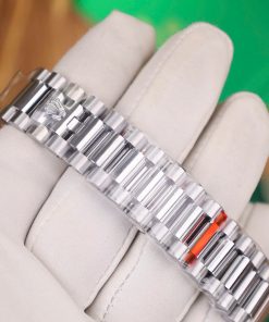 Rolex Day-Date 128236 Replica Watches Blue Dial Weight 158gram QF Factory 36mm (2)