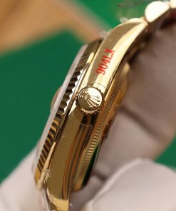 Rolex Day-Date 128238 Best Replica Watch Green Dial Weight 158gram QF Factory 36mm (2)