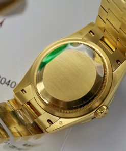 Rolex Day-Date 128238 Turquoise Dial 18K Gold Wrapped Best Replica (10)