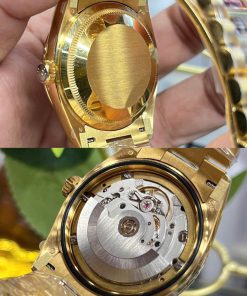 Rolex Day-Date 128398TBR Carnelian Dial RA Factory Best Replica 36mm (1)