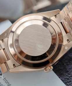 Rolex Day-Date 18K Gold Wrapped Bezel Moissanite Diamonds GM V3 40mm (13)