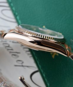 Rolex Day-Date 18K Rose Gold Wrapped Chocolate Dial GM V3 (1)