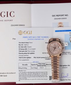 Rolex Day-Date 228235 18K Gold Wrapped Best Replica GM Factory V3 40mm (2)