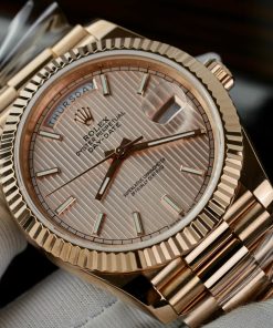 Rolex Day-Date 228235 18K Gold Wrapped Best Replica GM Factory V3 40mm (12)