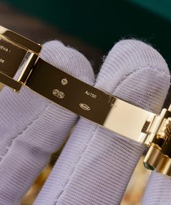 Rolex Day-Date 228235 18K Gold Wrapped and Moissanite Replica Watches GM 40mm (10)