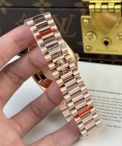 Rolex Day-Date 228235 Best Replica Watch Lava Dial 185 grams QF Factory 40mm (1)