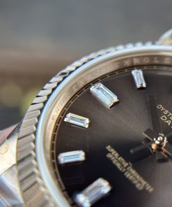 Rolex Day-Date 228235 Chocolate Dial Replica Watches 185gram QF Factory 40mm (2)