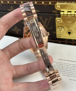 Rolex Day-Date 228235 Chocolate Dial Replica Watches 185gram QF Factory 40mm (2)