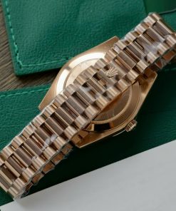 Rolex Day-Date 228235 Chocolate Dial Set-Diamonds 179Grams GM Factory (2)