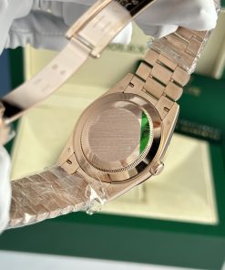 Rolex Day-Date 228235 Gray Ombre Gold Wrapped 186 Grams QF Factory 40mm (5)