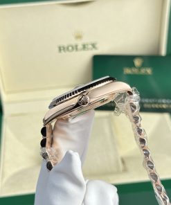 Rolex Day-Date 228235 Gray Ombre Gold Wrapped 186 Grams QF Factory 40mm (5)