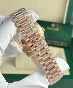 Rolex Day-Date 228235 Gray Ombre Gold Wrapped 186 Grams QF Factory 40mm (5)