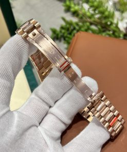 Rolex Day-Date 228235 Replica Watches Custom Diamonds Moissanite 40mm (1)