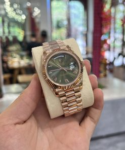 Rolex Day-Date 228235 Replica Watches Green Dial GM Factory 40mm (1)